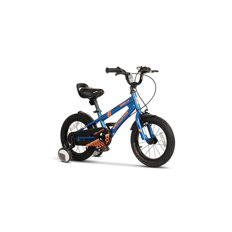 Bicicletă Copii Bimbo, Albastru/Portocaliu
