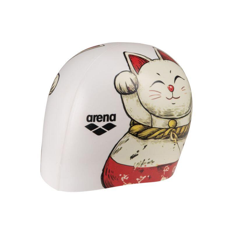 Czepek silikonowy na basen Arena HD Neko 2/4