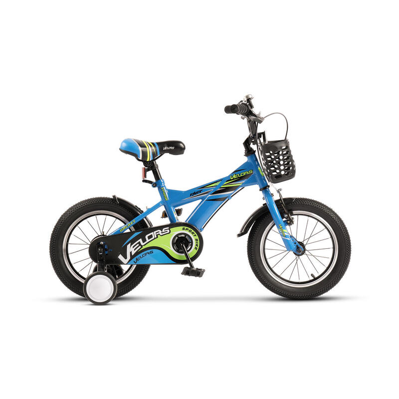 Bicicletă Copii Galaxy, Albastru/Verde