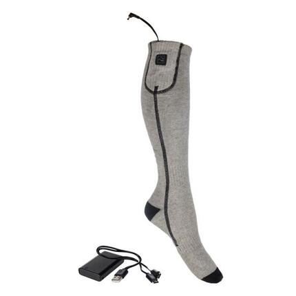 HKM Verwarmde Sokken Keep Warm - Grijs