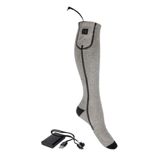 HKM Verwarmde Sokken Keep Warm - Grijs