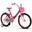 Bicicletă Copii Pony, Fucsia/Roz