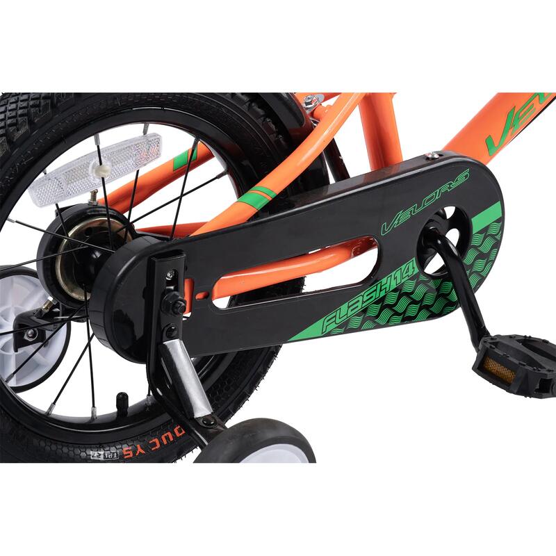 Bicicletă Copii Bimbo, Portocaliu/Verde