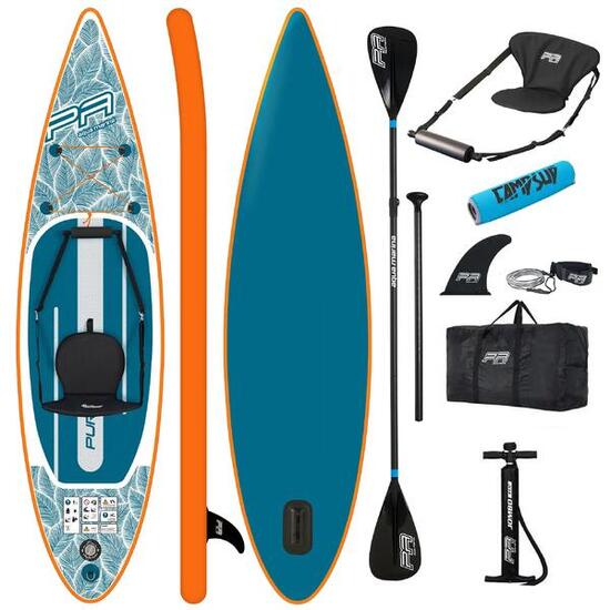 Deska SUP Pompowana Aqua Marina Pure Air 11'0" Combo + Bojka do wiosła