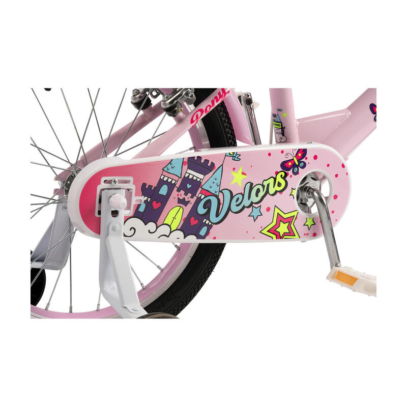 Bicicletă Copii Pony, Roz/Fucsia