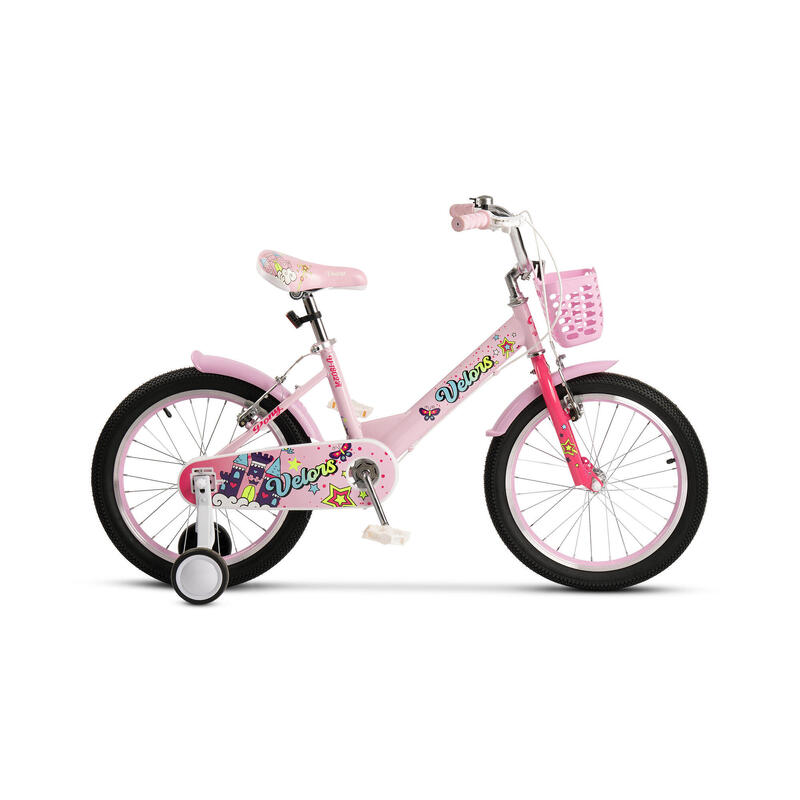 Bicicletă Copii Pony, Roz/Fucsia