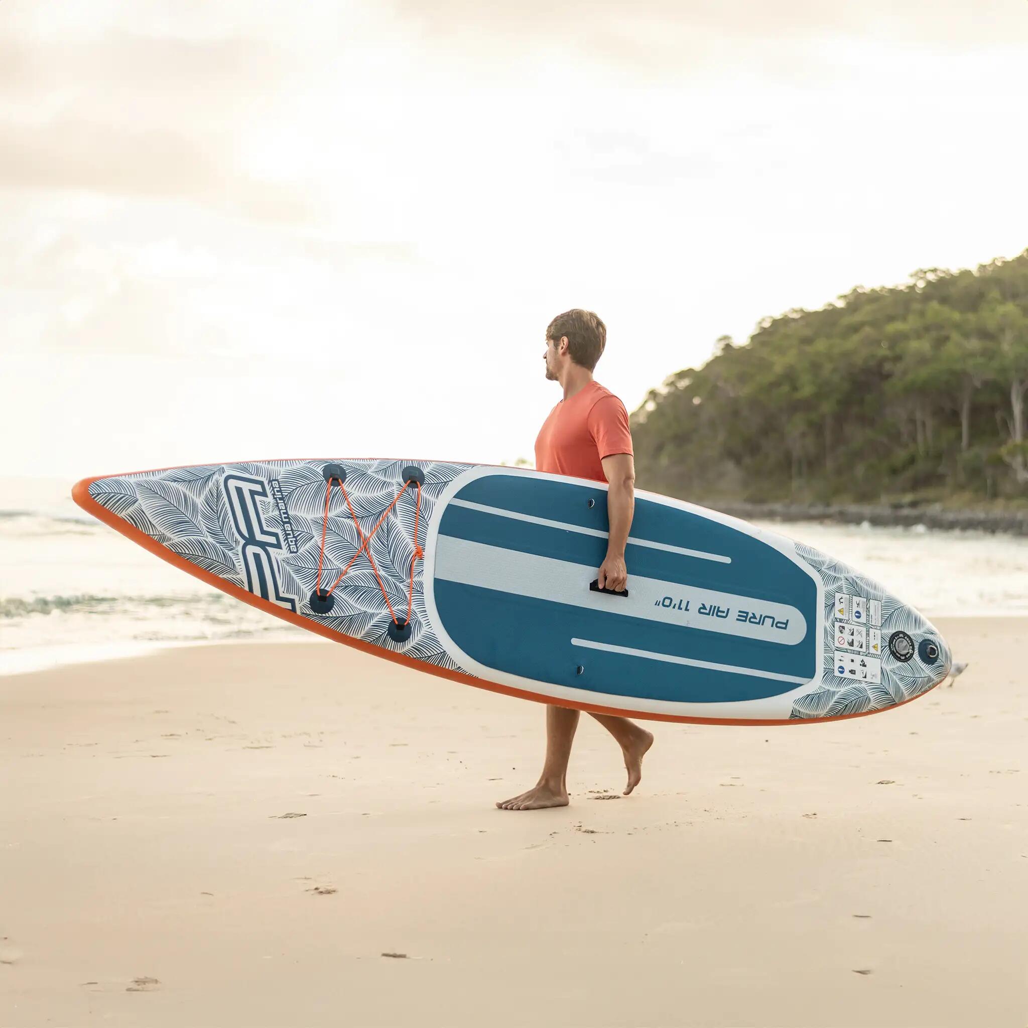 Deska SUP Pompowana Aqua Marina Pure Air 11'0" Combo + Bojka do wiosła 3/11