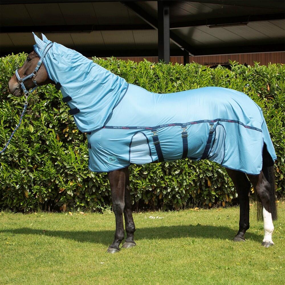 Harry's Horse Vliegendeken Mesh-Pro Belly - Blue Heaven 2/3