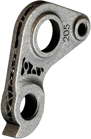 Silca Schaltauge für Specialized SRAM DM, 3D-Druck, silber