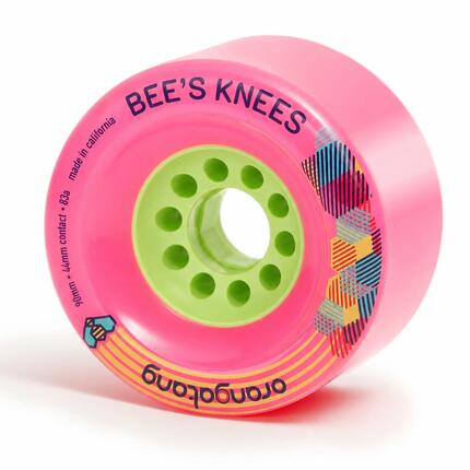 Orangatang Roues Bee's Knees 90mm 83A - Roues de Skateboard Haute Performance -