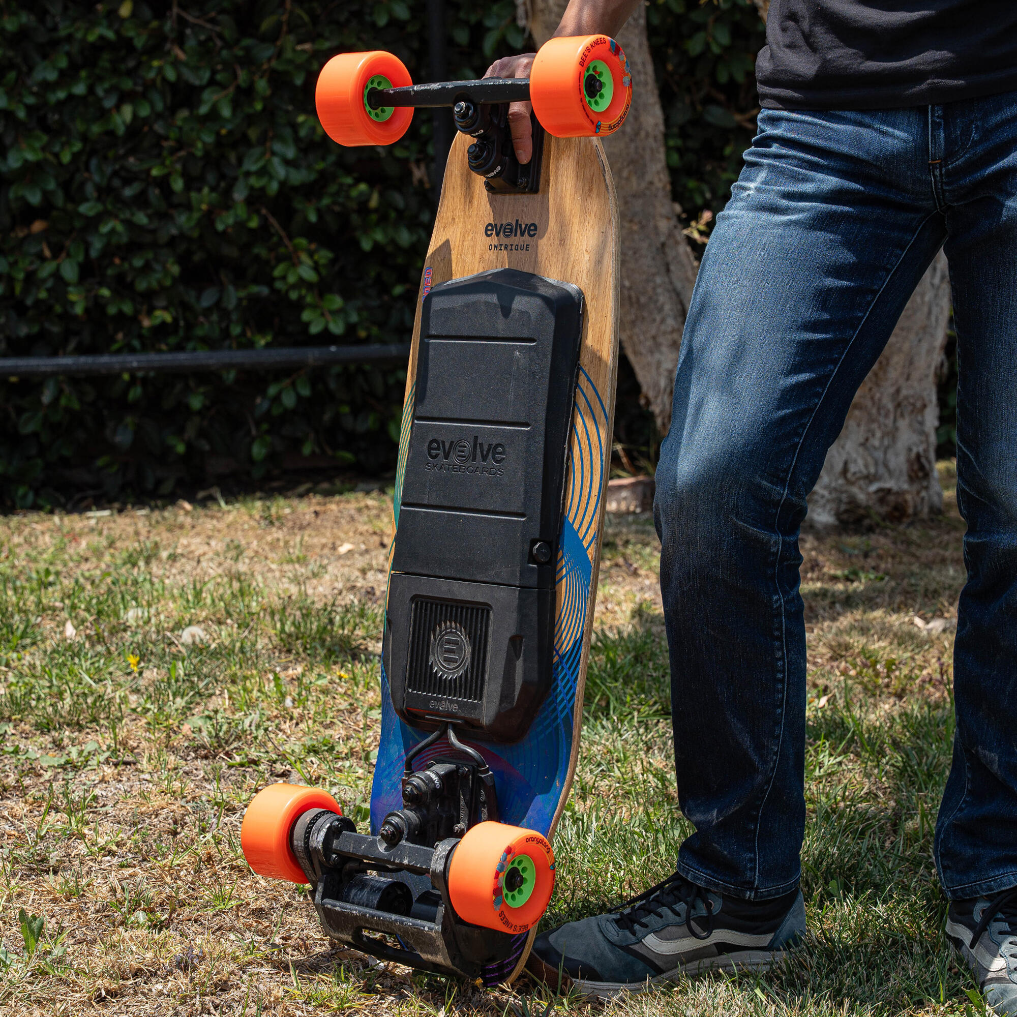 Ruote Bee's Knees 90MM 83A - Ruote per Skateboard in Gomma - Rosa - I 8/8