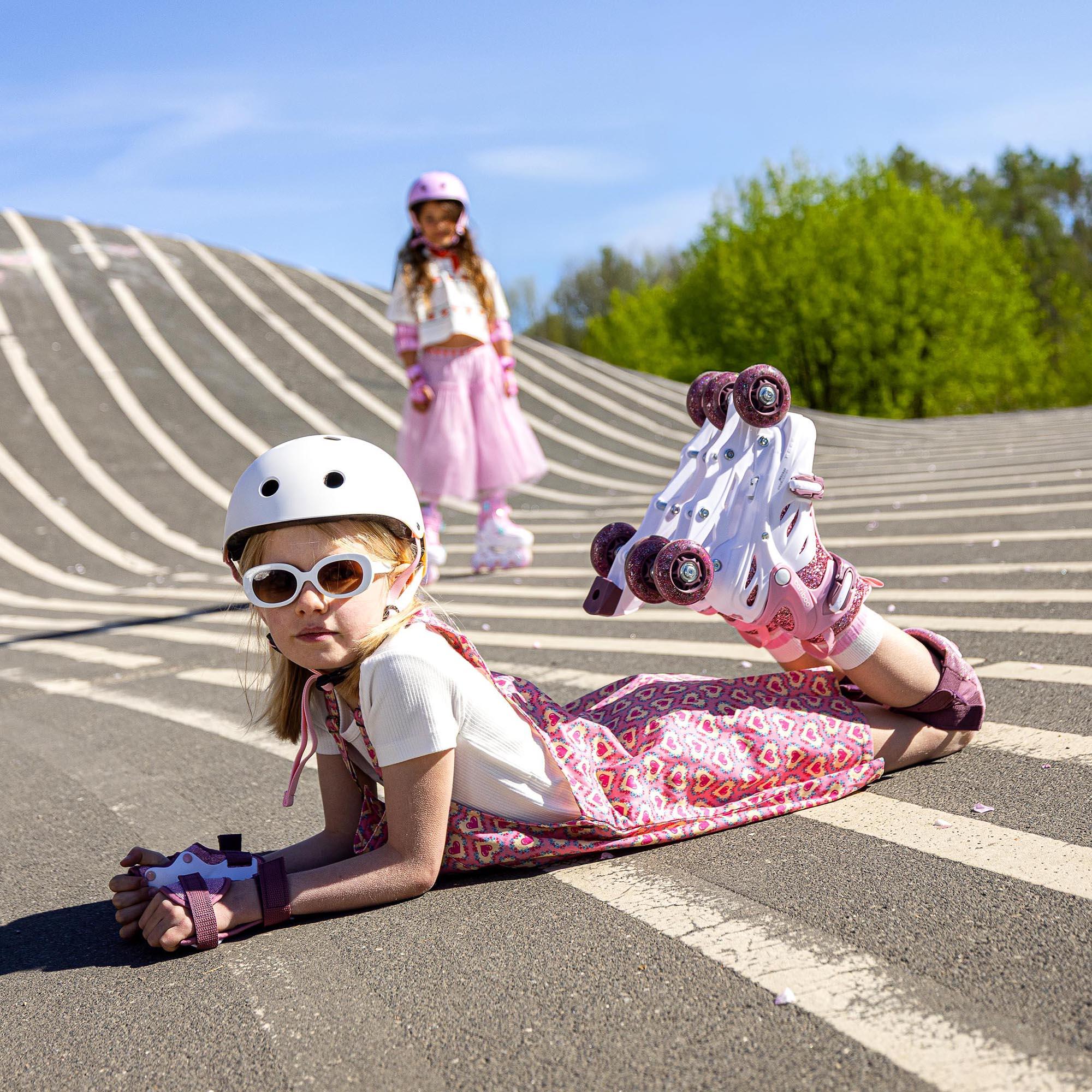 Cariboo Ballerina 3-in-1 Rolschaatsen en inline skates met LED-wielen 6/11