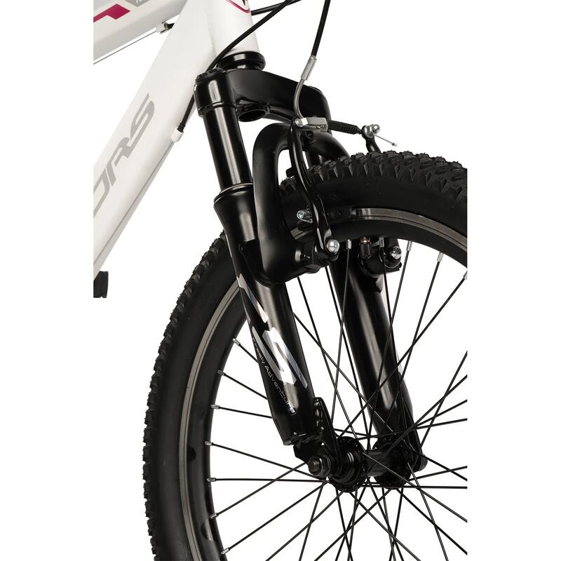 Bicicletă Copii 7v Neptune, Alb/Mov