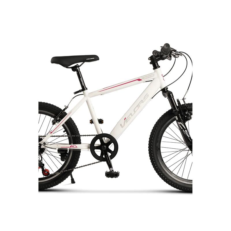 Bicicletă Copii 7v Neptune, Alb/Mov