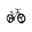 Bicicletă MTB semi-rigidă Evolution 21v Negru/Gri