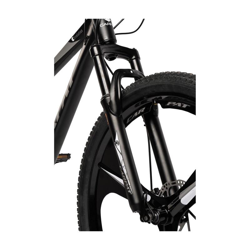 Bicicleta de Munte Evolution Hardtail MTB 21v, Negru/Gri