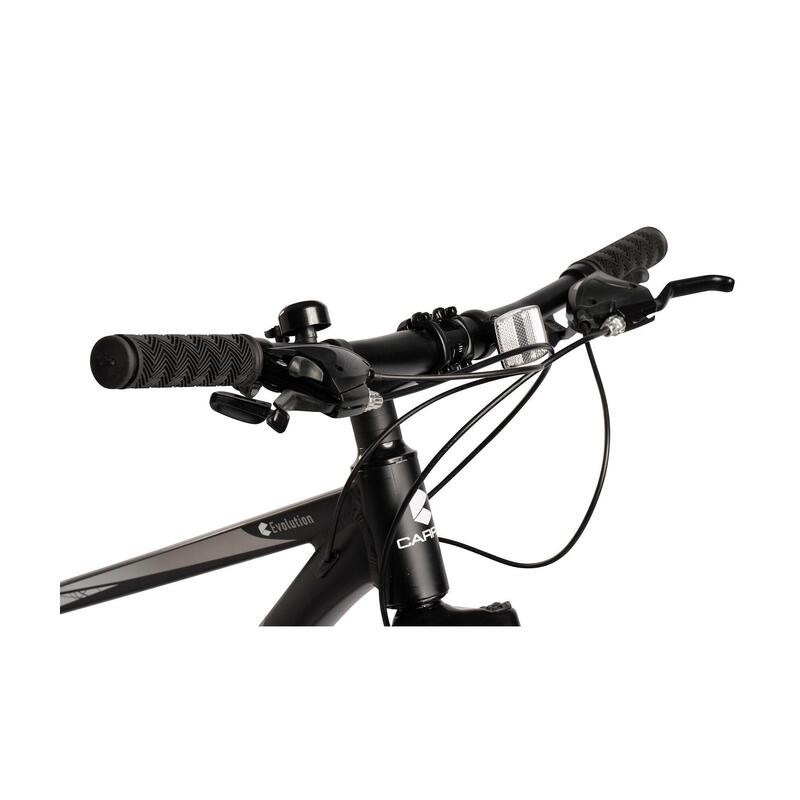 Bicicleta de Munte Evolution Hardtail MTB 21v, Negru/Gri