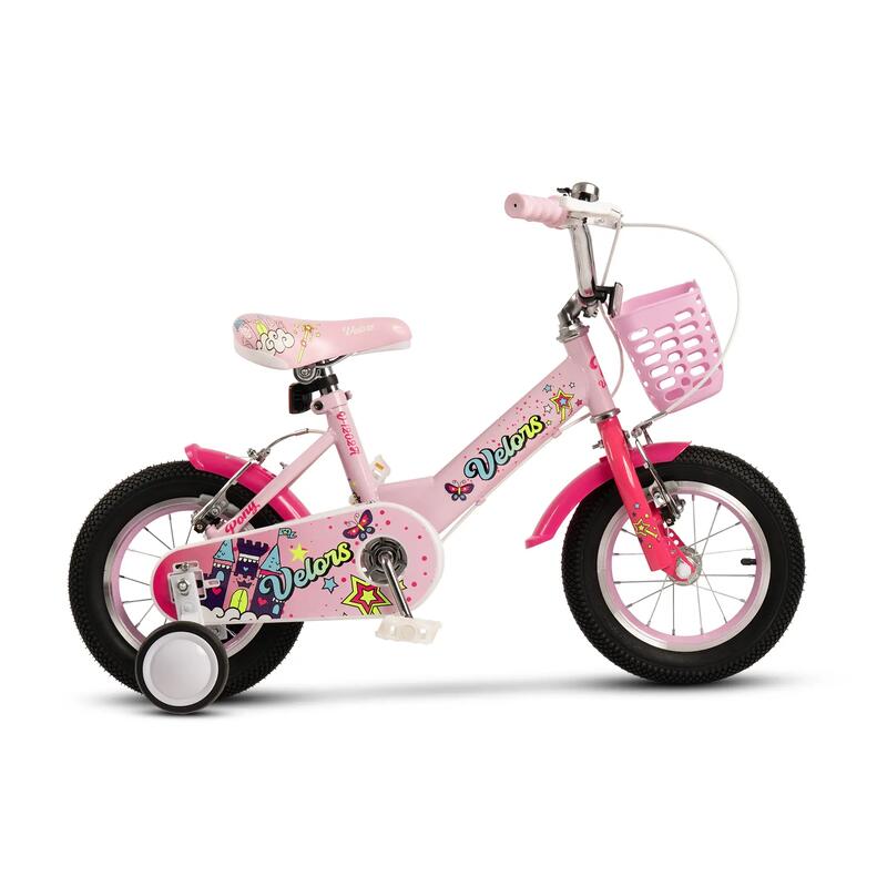Bicicletă Copii Pony, Roz/Fucsia