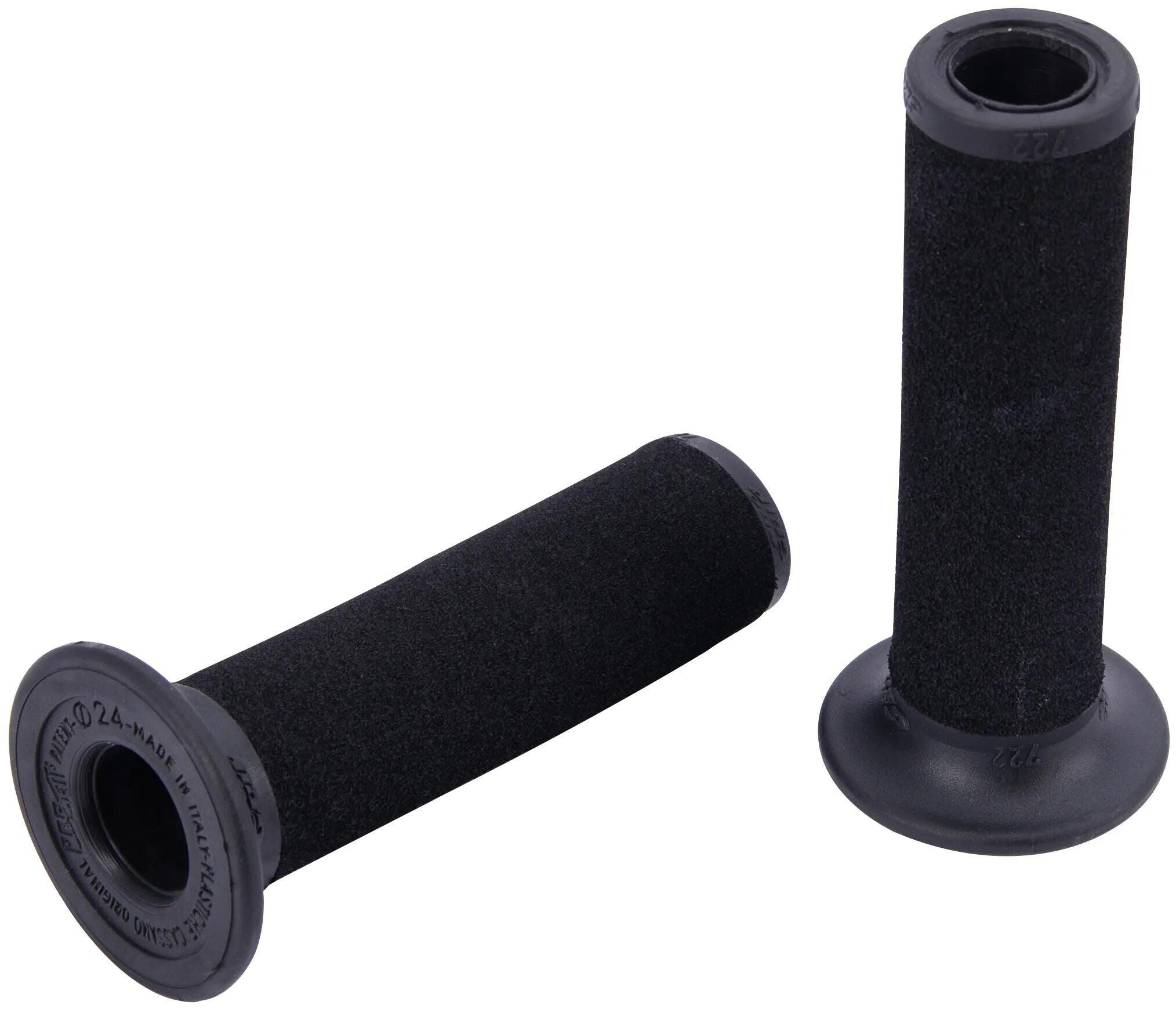 Chwyty kierownicy Progrip 722, otwarte, 125 mm, czarne