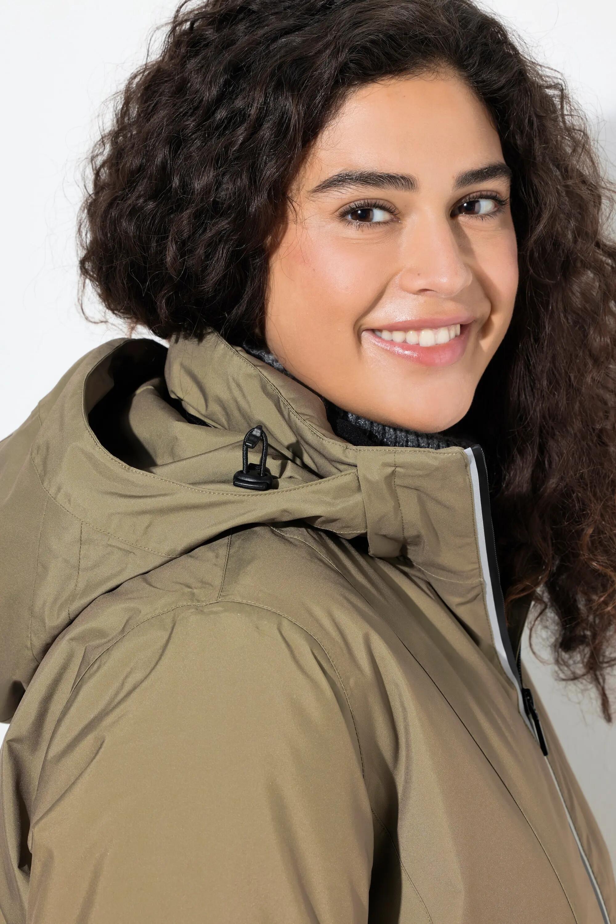 Damen HYPRAR Funktionsjacke wasserdicht A-Linie Kapuze 9/13