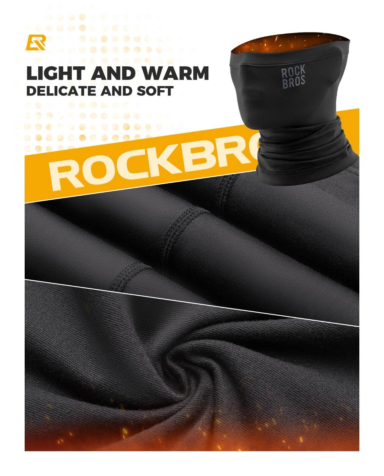 ROCKBROS Warme Halbe Sturmhaube Windschutz 2/6