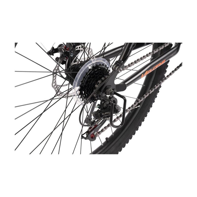 Bicicletă MTB cu suspensie integrala Matador 21v Negru/Portocaliu