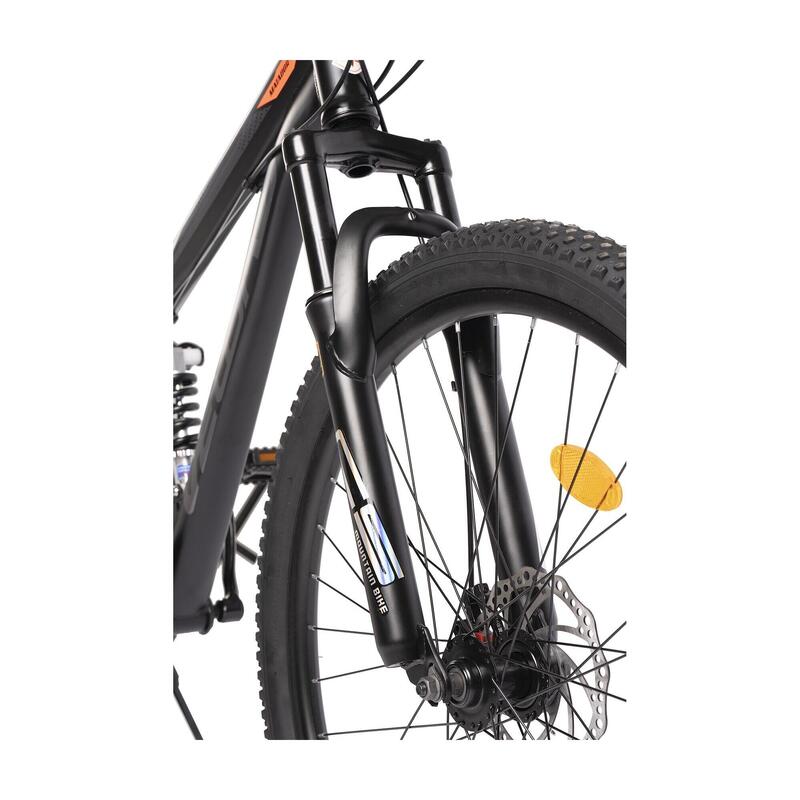 Bicicletă MTB cu suspensie integrala Matador 21v Negru/Portocaliu