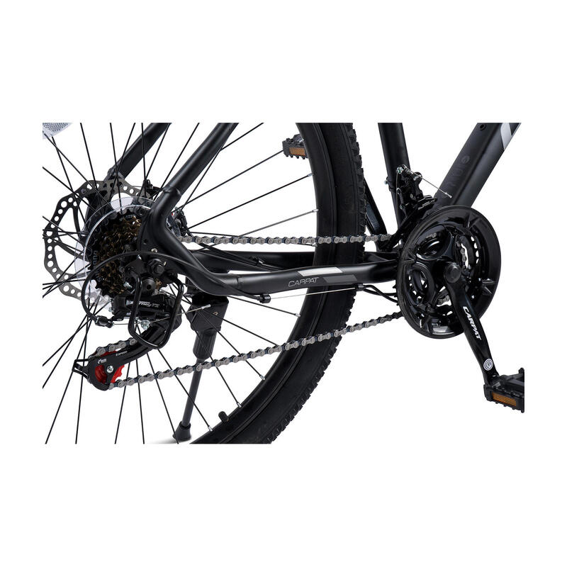 Bicicletă MTB semi-rigidă Invictus 21v Negru/Gri