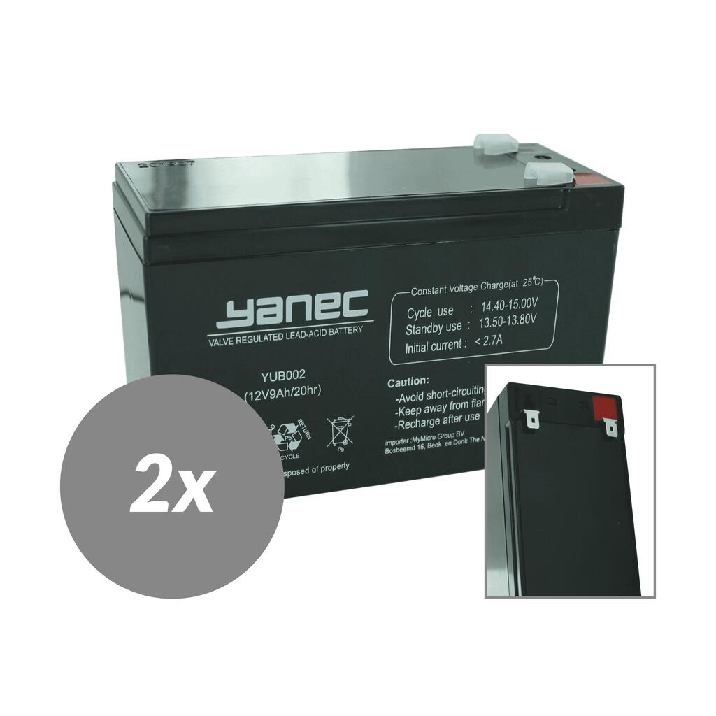 Yanec UPS Battery Replacement Set RBC131 (excl. cables)