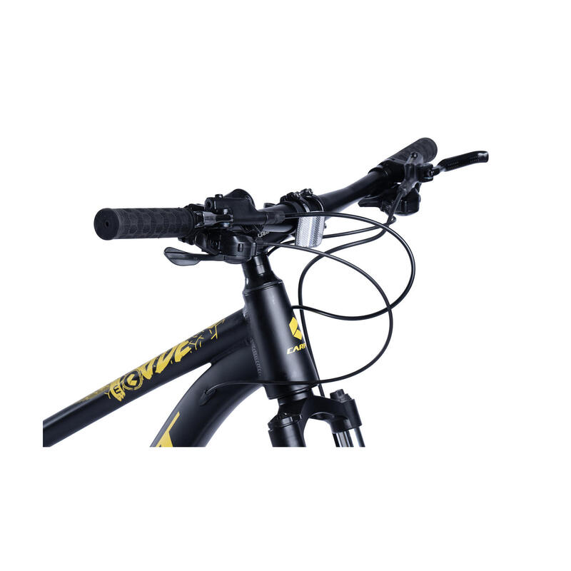 Bicicletă MTB semi-rigidă Life 21v Negru/Galben