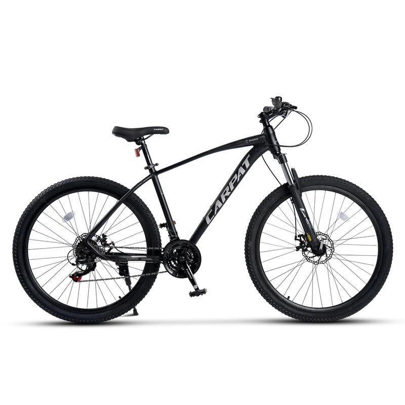 Bicicletă MTB semi-rigidă Invictus 21v Negru/Gri