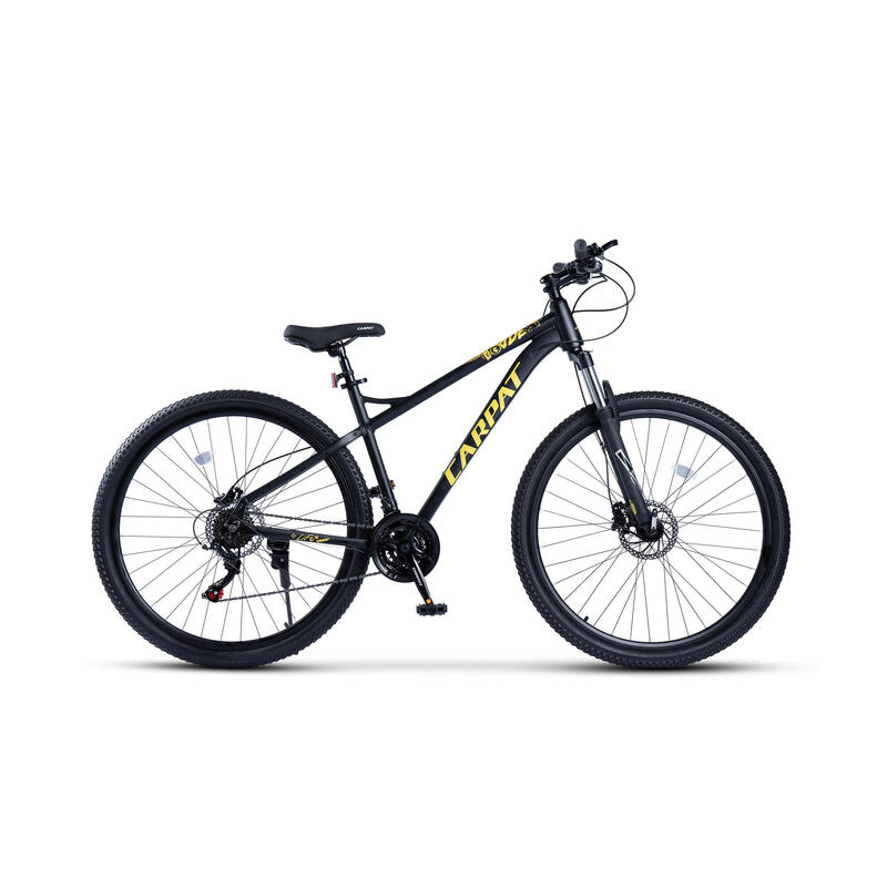 Bicicletă MTB semi-rigidă Life 21v Negru/Galben
