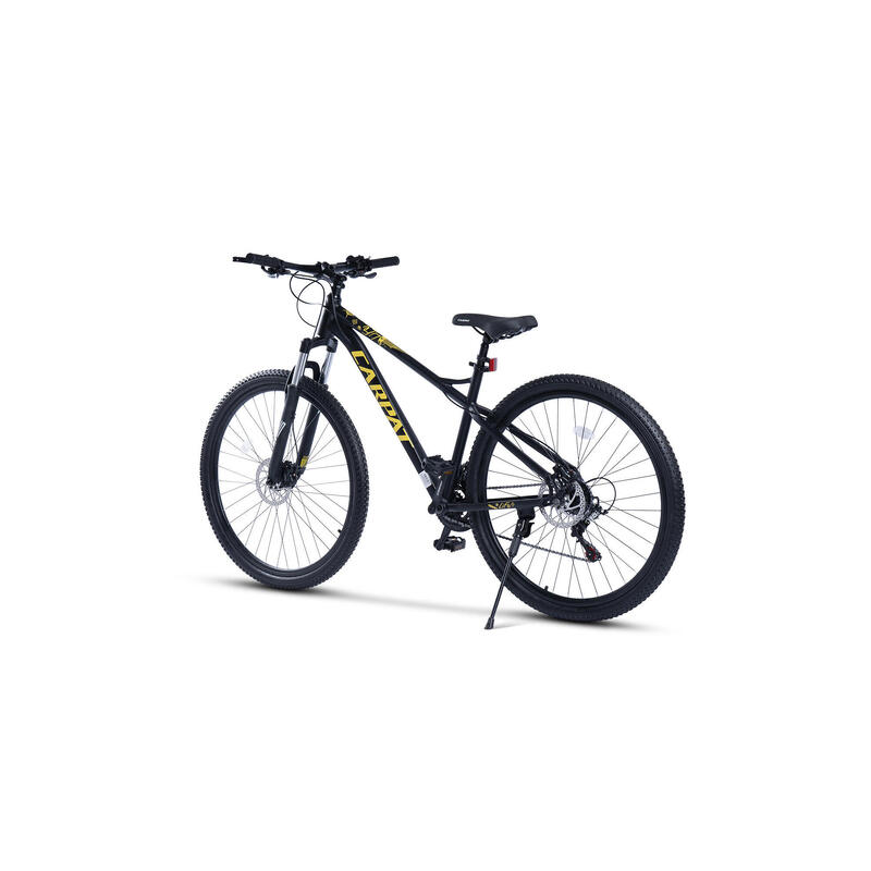 Bicicletă MTB semi-rigidă Life 21v Negru/Galben