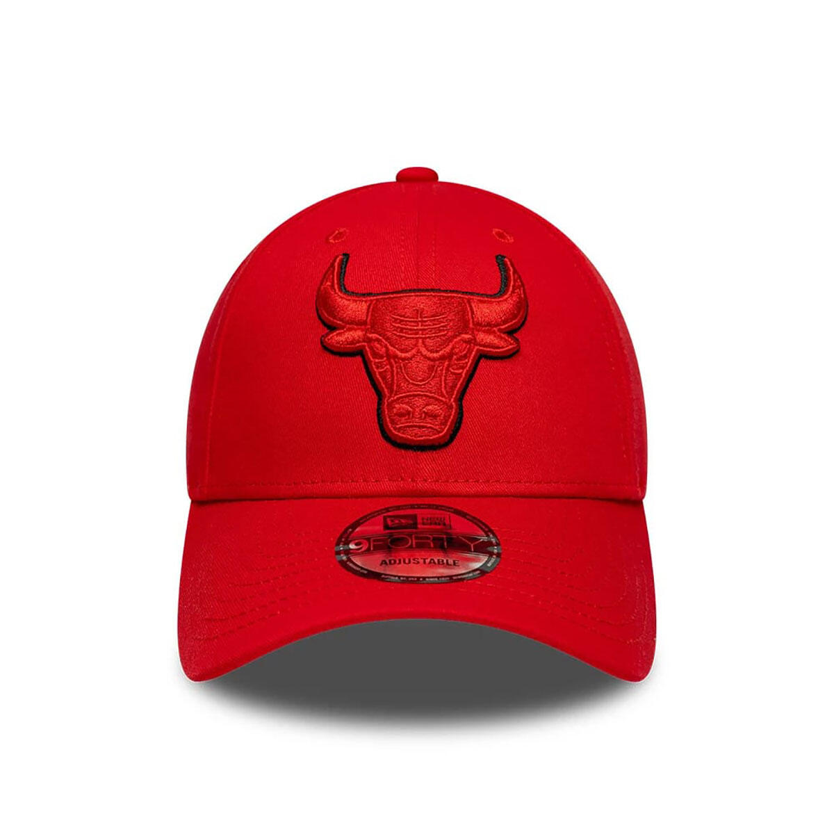 New Era 9FORTY Cap NBA Chicago Bulls Outline red 2/5