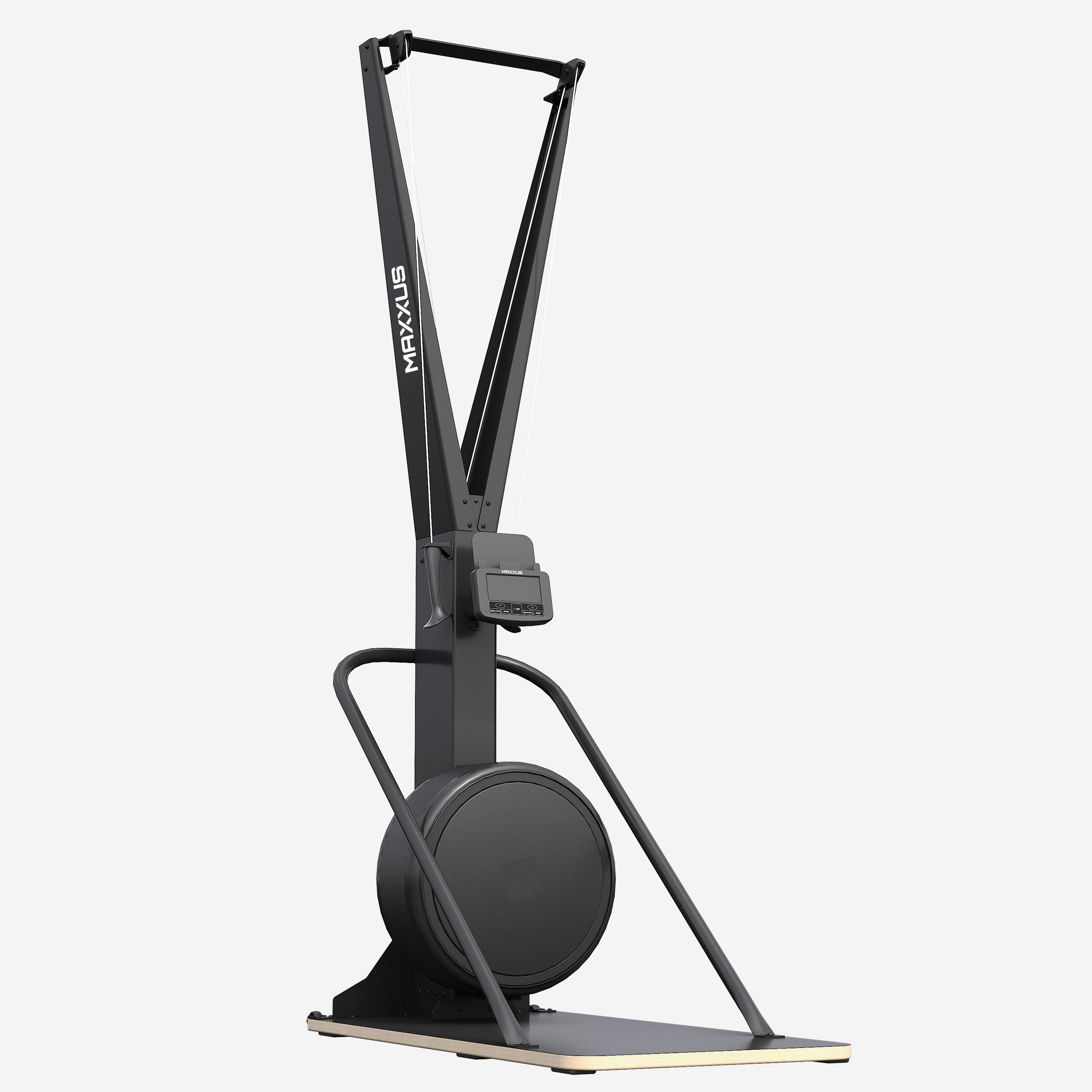 Ski Trainer mit Luft- & Magnetwiderstand – Indoor Ski Ergometer Ganzkörper 3/5