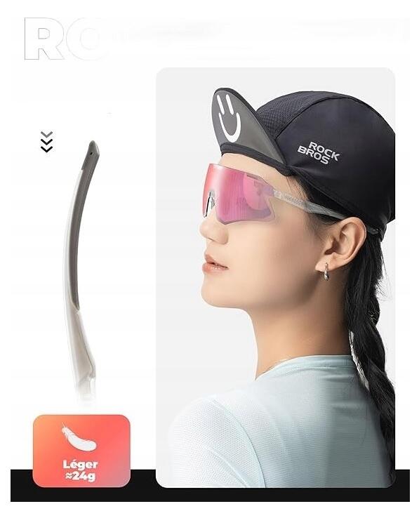 Okulary sportowe przeciwsłoneczne unisex Rockbros 14120007006 4/5