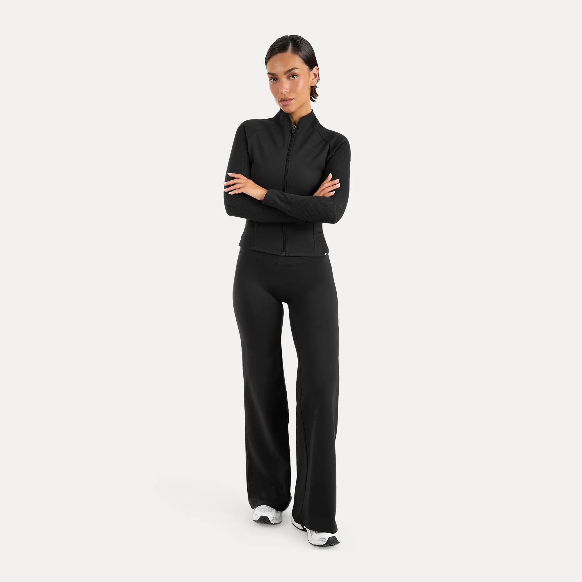 Damen Trainingsjacke Solvea Schwarz 4/6