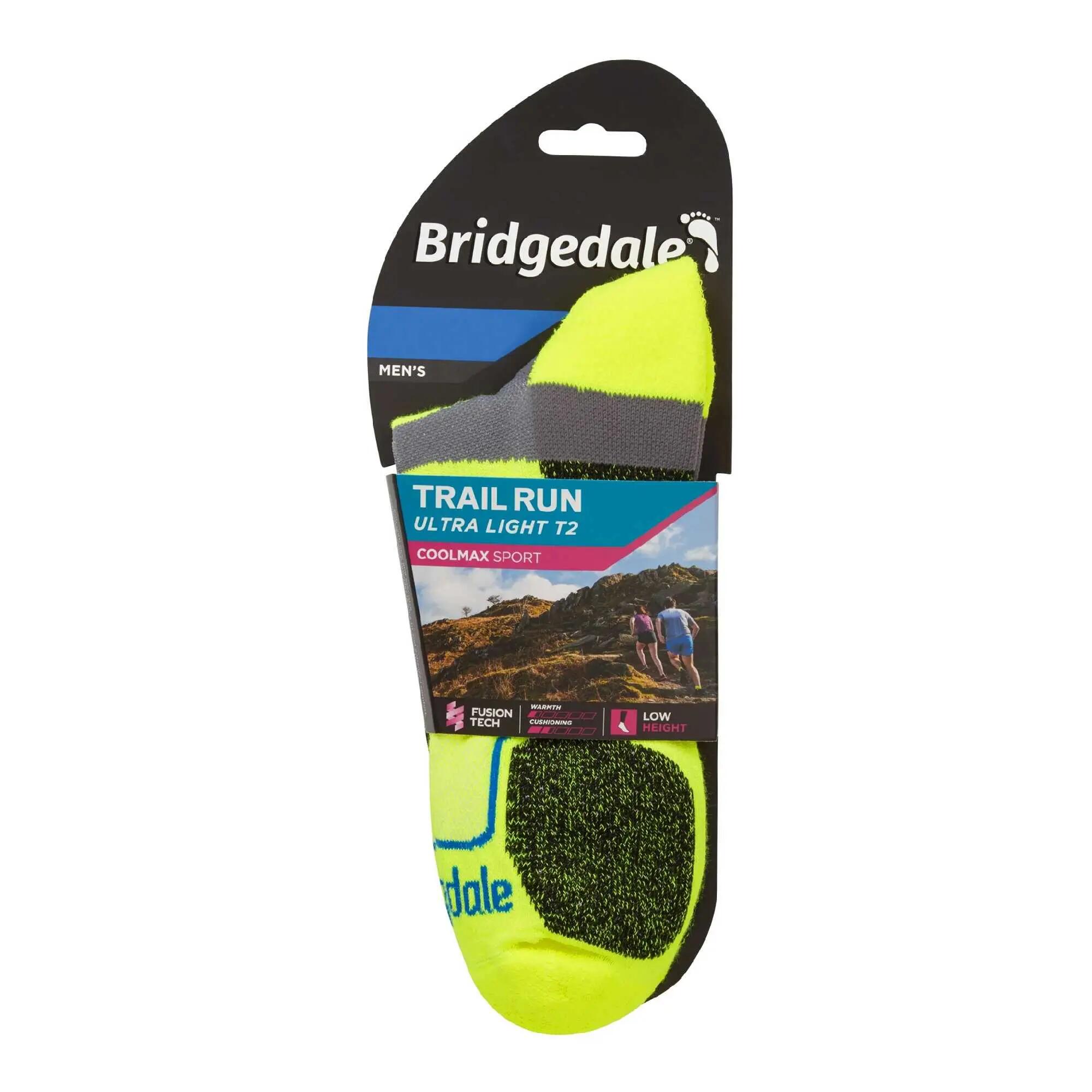 Bridgedale - 1 Paio Calzini Corsa Caviglia Coolmax Ultraleggeri Sportivi 2/7