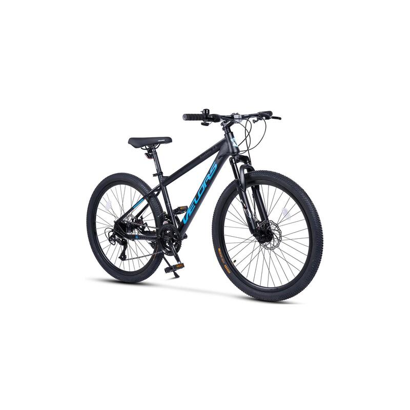 Bicicletă de Munte Rambler Hardtail MTB 21v, Negru/Albastru