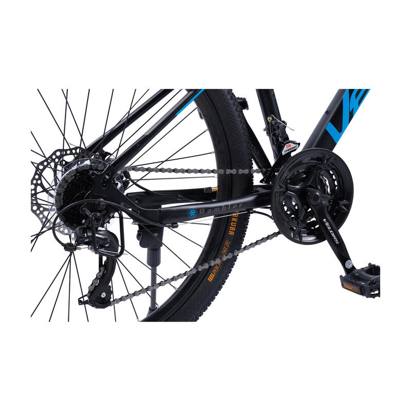 Bicicletă MTB semi-rigidă Rambler 21v Negru/Albastru