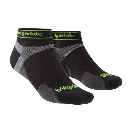 Bridgedale - Chaussettes basses de sport ultralégères en mérinos pour hommes
