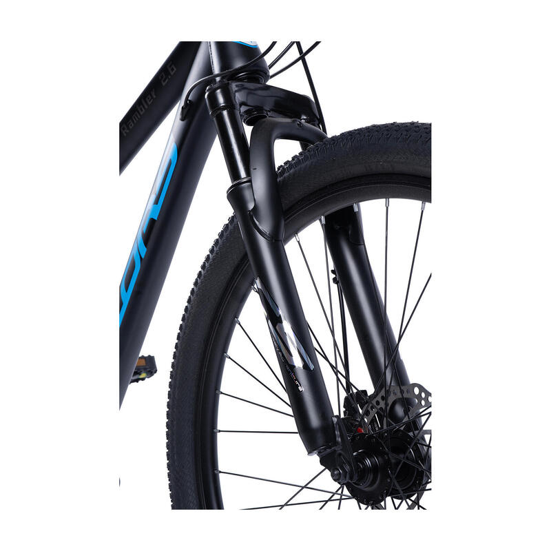Bicicletă MTB semi-rigidă Rambler 21v Negru/Albastru