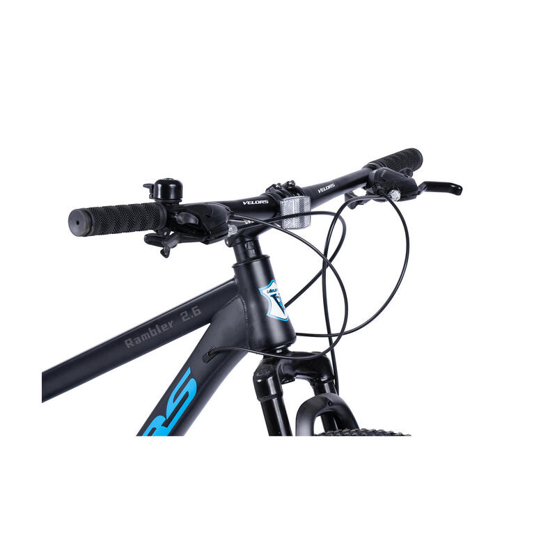 Bicicletă MTB semi-rigidă Rambler 21v Negru/Albastru