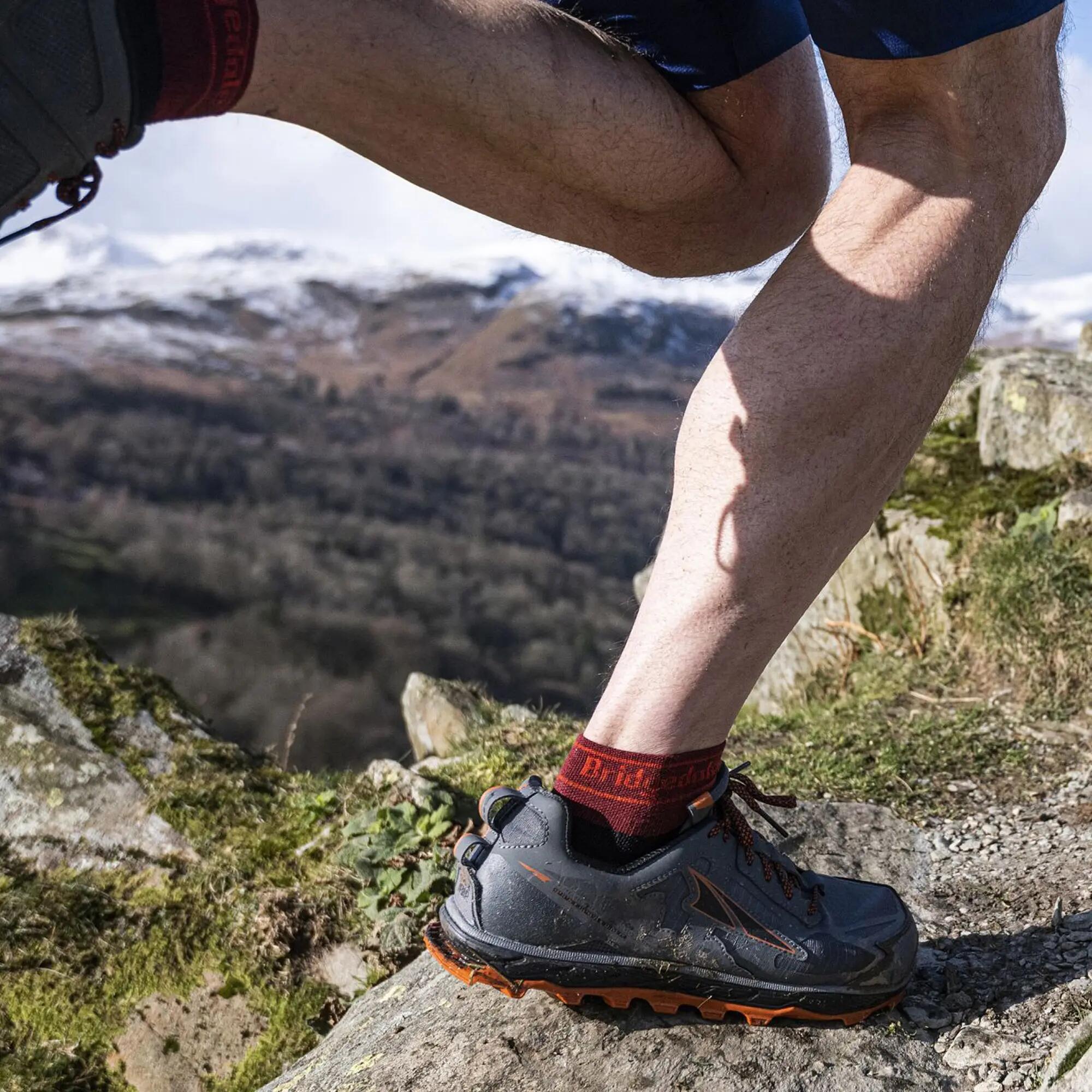 Bridgedale - Chaussettes basses de sport ultralégères en mérinos pour hommes 3/6