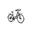 Bicicletă MTB semi-rigidă Roadster City 21v Negru/Alb