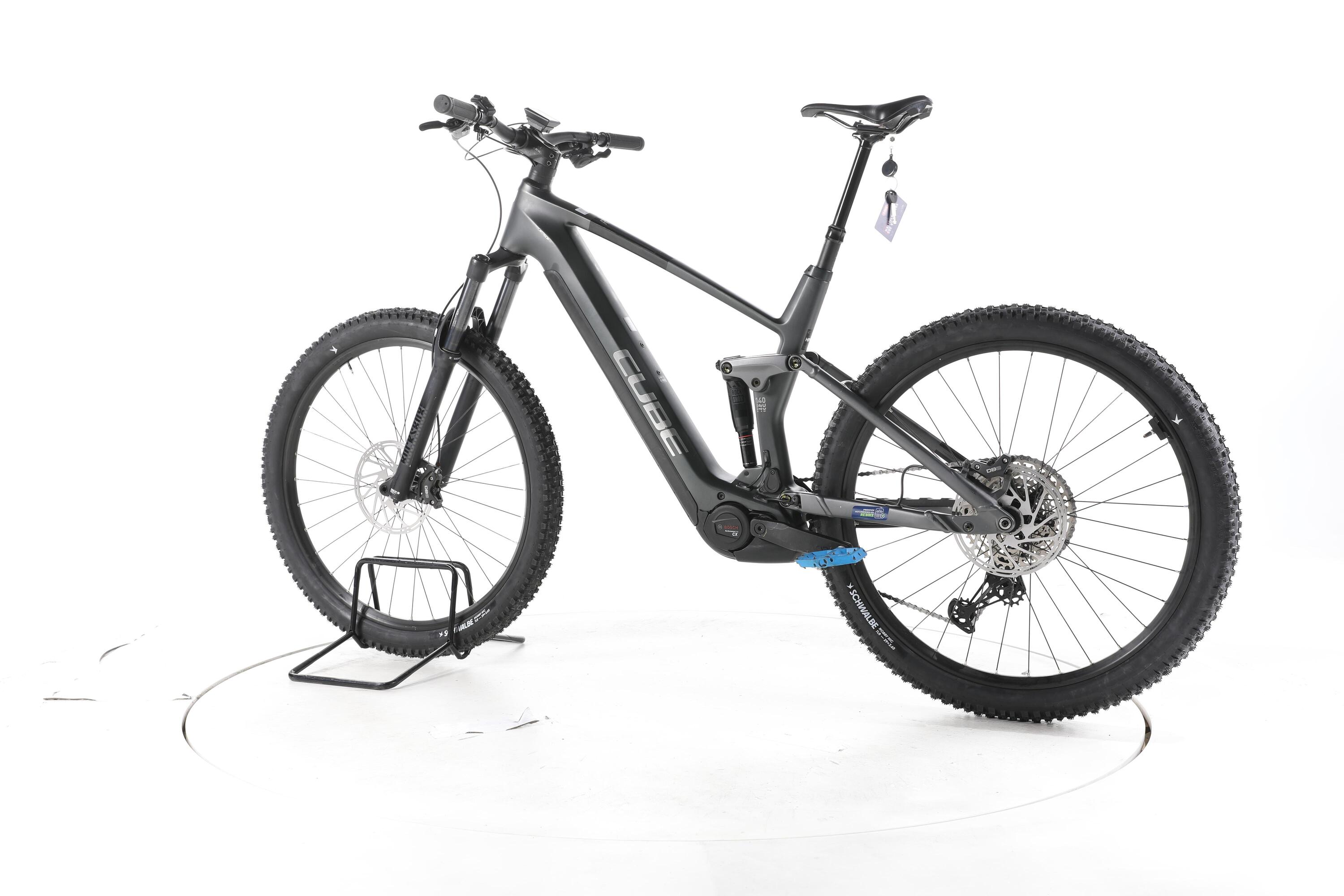 Tweedehands - Cube Stereo Hybrid 140 HPC Race E-Bike Fully Carbon - Goed 7/7