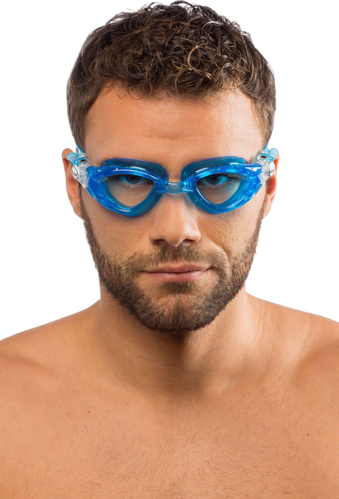 Fox Goggles Aquamarine - Lunettes de Natation Premium pour Adultes, Anti 2/5