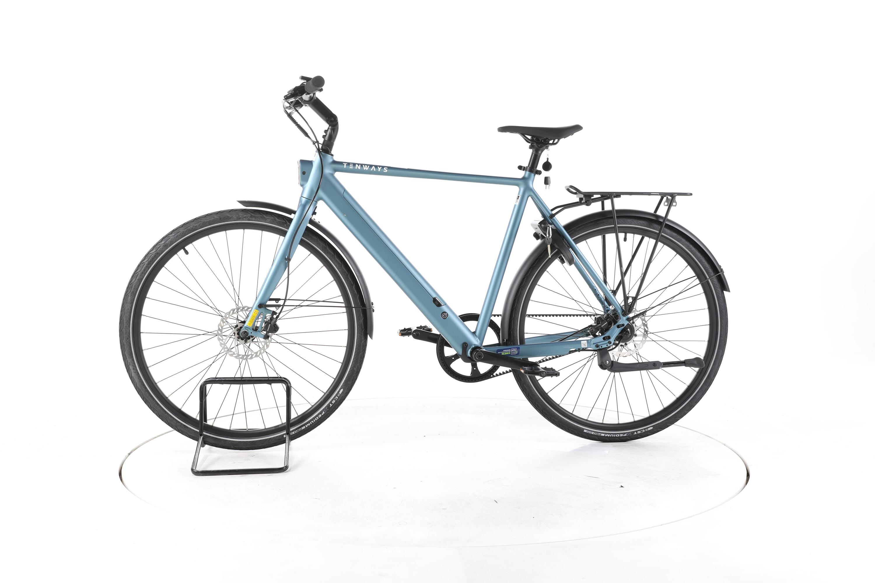 Tweedehands - TENWAYS CGO600 Pro City E-Bike - Zeer goed 6/7