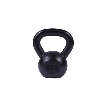 Kettlebell - 2 bis 32 kg Gewichte, Silber oder Schwarz - Kugelhantel