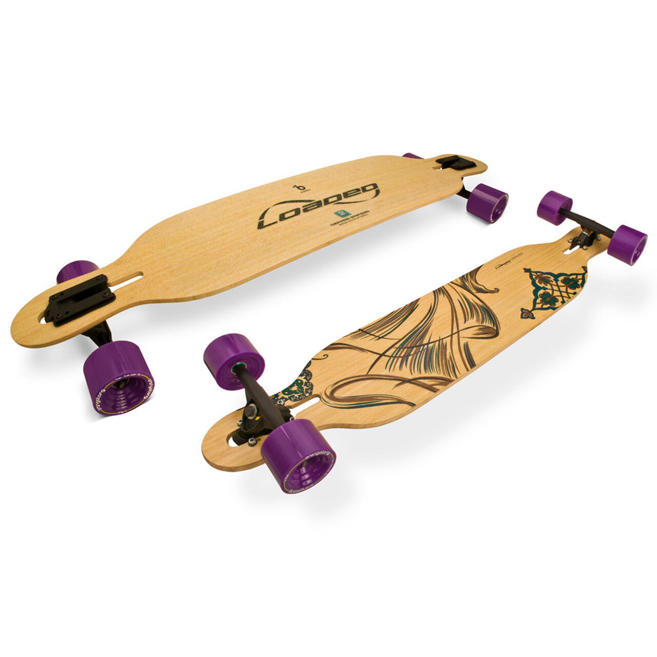 Dervish Flex 1 DownHill & Carving Longboard with InHeat 83a Wheels